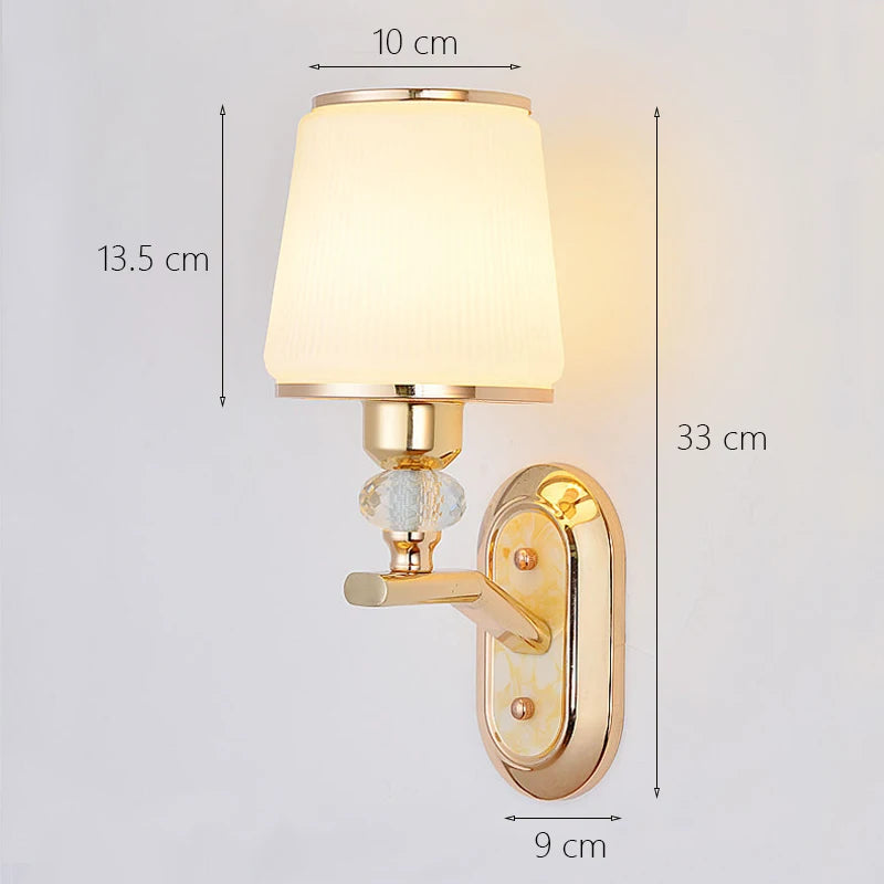 applique murale en cristal minimaliste moderne pour intérieur luxe - vue 9 sur 12