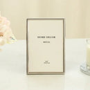 Elegant Minimalist Gold Metal Frame, Wall Mount, Tabletop Picture Frame, Slim Border, Home Decor, 12 Inch, A4
