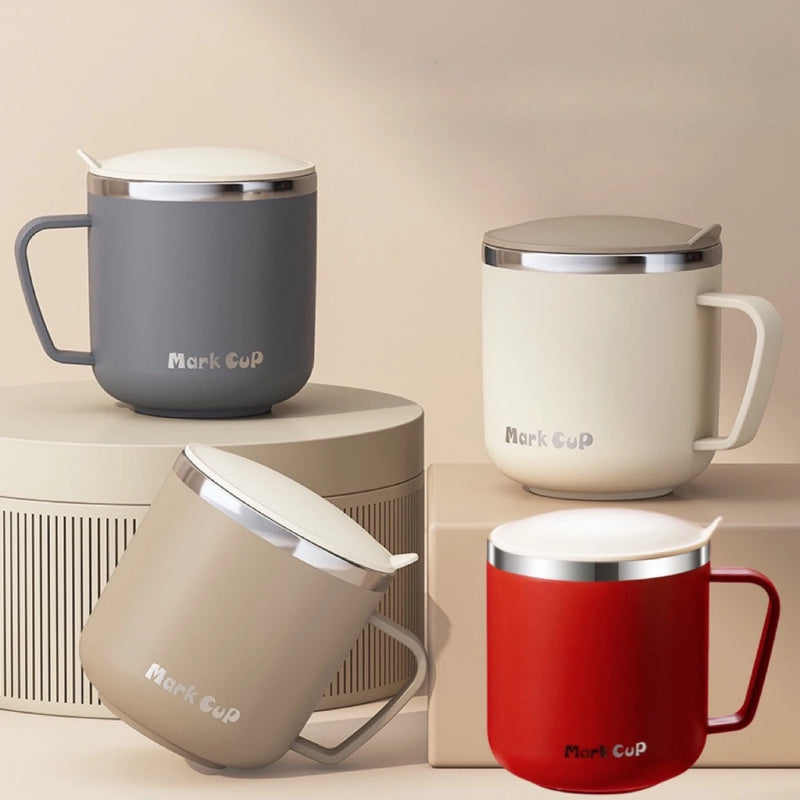 Mug café inox 400ml étanche avec couvercle isotherme