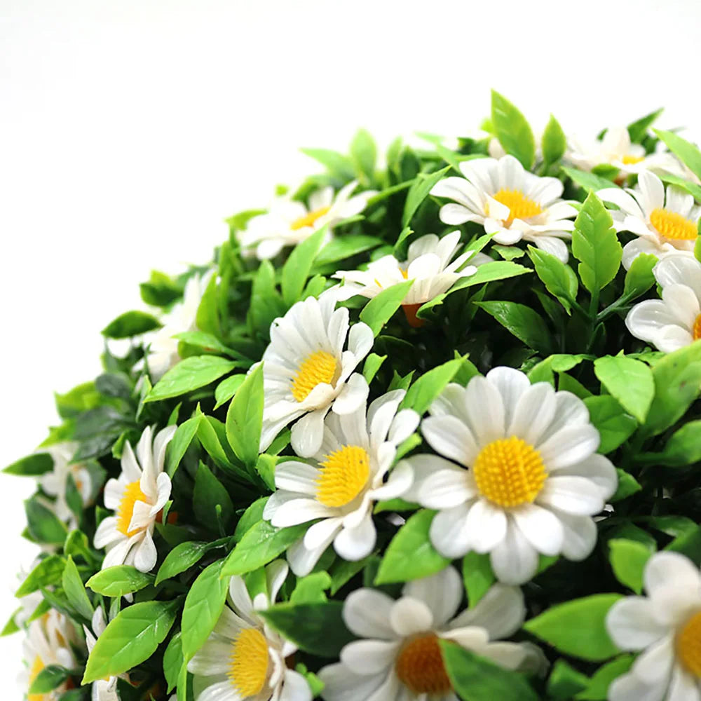 boule de fleurs artificielles pour décoration mariage jardin printemps Pâques - vue 5 sur 5