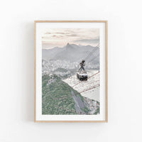 affiches de paysage de rio de janeiro pour décoration murale