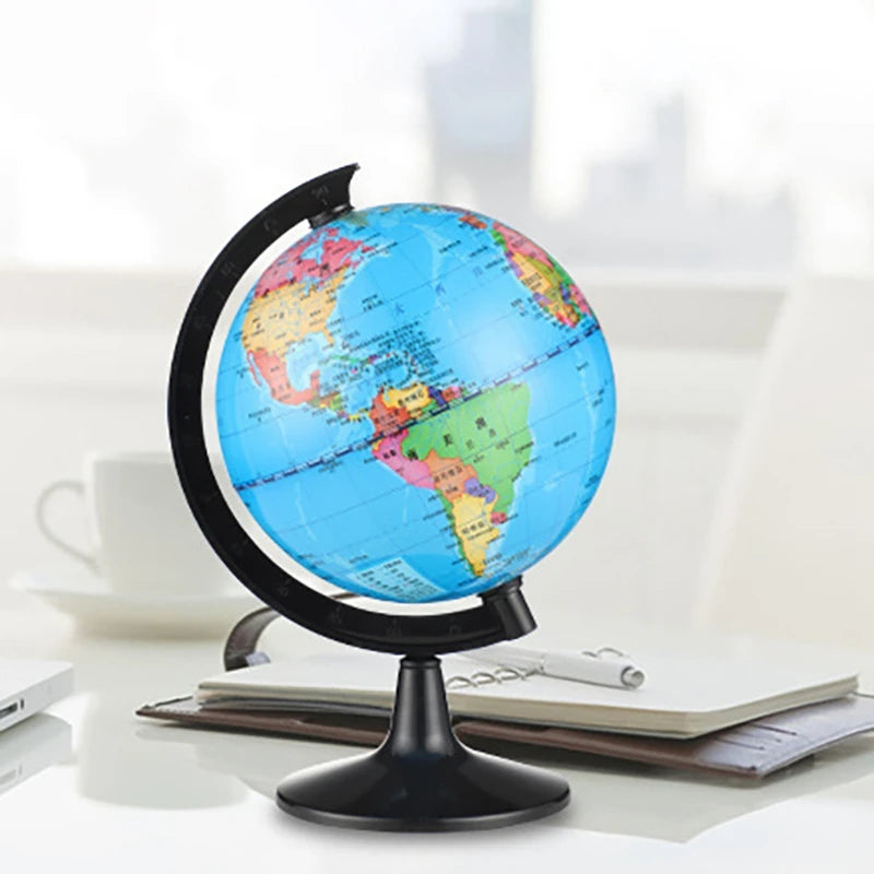 petit globe terrestre rotatif pour apprendre la géographie - vue 5 sur 6