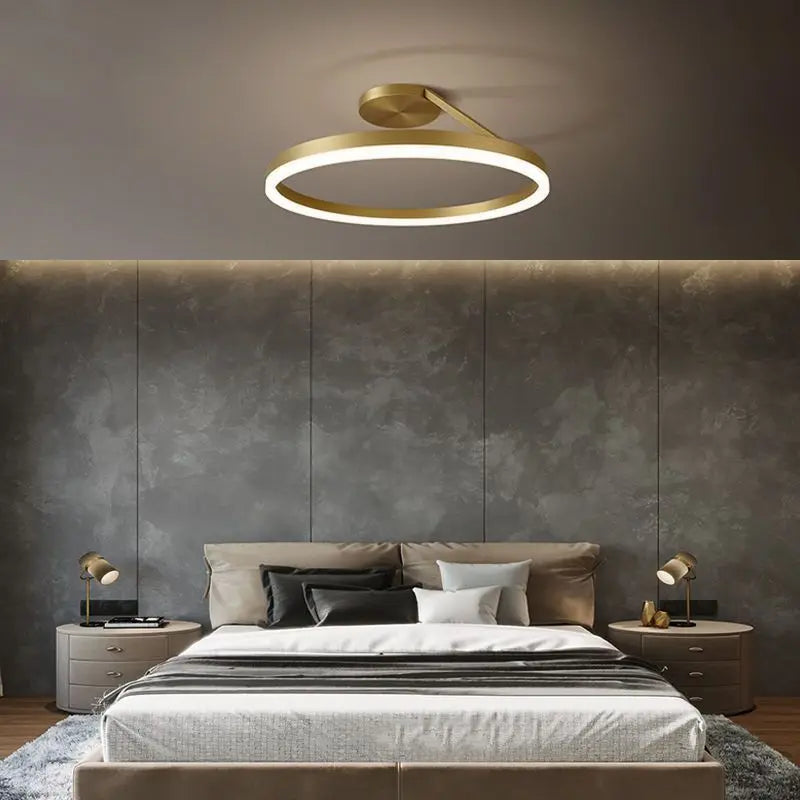 plafonnier led moderne pour décoration intérieure élégante et lumineuse - vue 3 sur 15