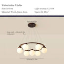 lustre en bois design pour décoration contemporaine maison