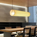 lustre moderne minimaliste en tissu pour restaurant et banquet