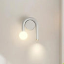 applique murale nordique en métal avec ampoules led éclairage industriel