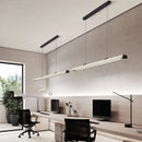 Minimalist LED pendant ceiling light with adjustable wire