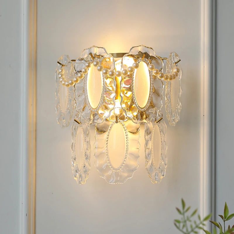 applique murale en verre nordique pour décoration intérieure moderne - vue 2 sur 20