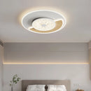 Luxurious minimalist Nordic modern wooden square ceiling light