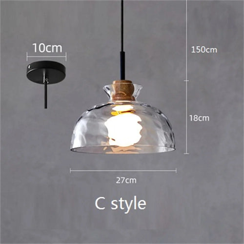 suspension LED design nordique moderne luminaire décoratif d'intérieur - vue 9 sur 8