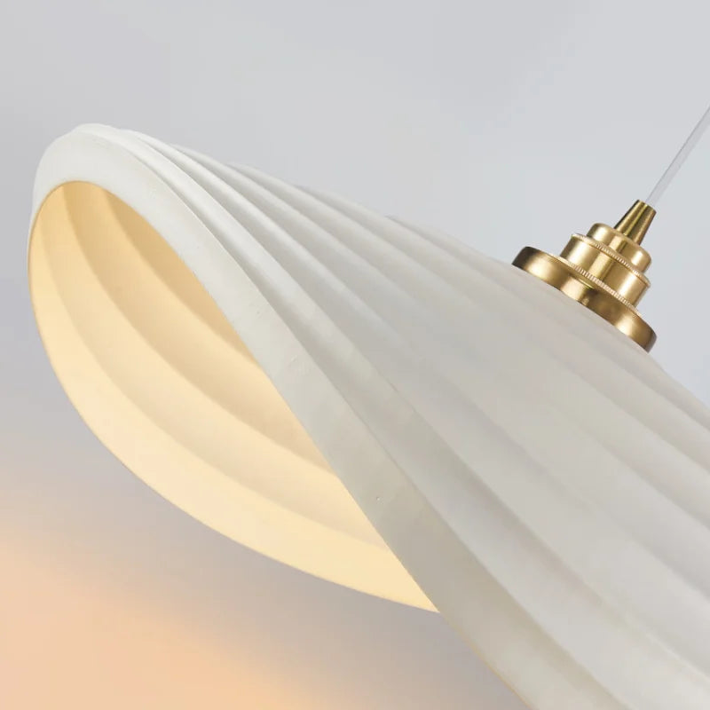 lustre suspendu nordique en résine pour décoration intérieure - vue 6 sur 9