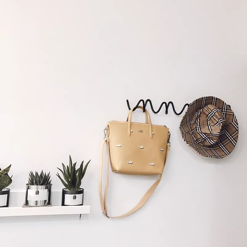 crochets muraux pour peignoirs serviettes et vêtements accessoires pratiques - vue 7 sur 10