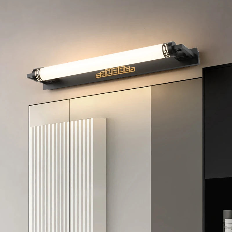 lampe led vintage murale pour miroir cosmétique et photo - vue 5 sur 8