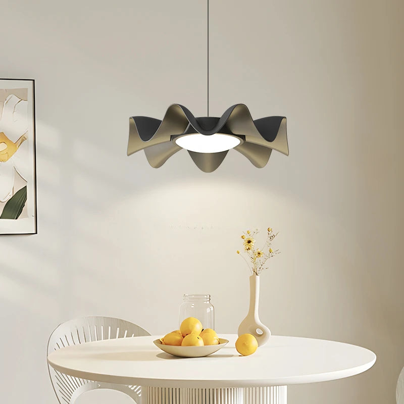 suspension à led moderne pour décoration intérieure nordique rétro - vue 2 sur 8