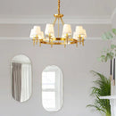 plafonnier led en cuivre design nordique moderne et luxueux