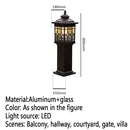 lampe de jardin extérieure led étanche design contemporain pour villa