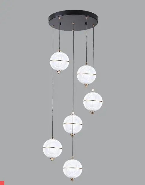 suspension boule acrylique moderne pour restaurant et bar - vue 16 sur 16