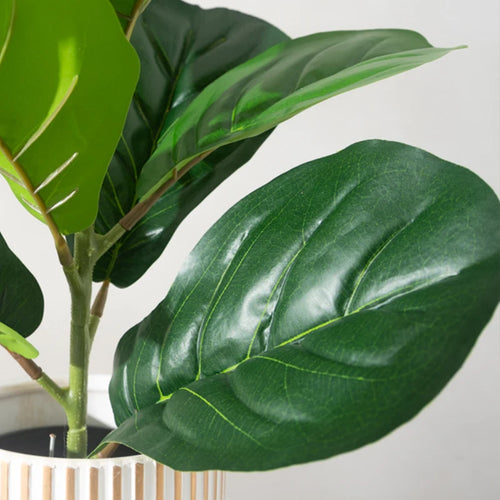 faux ficus arbre artificiel plante tropicale en plastique pour décoration intérieure