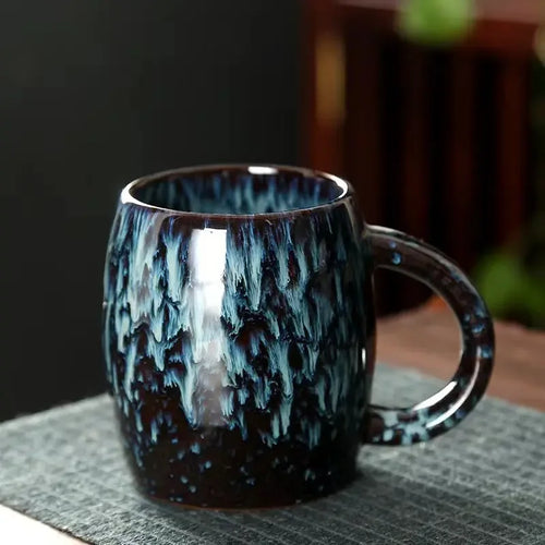 Mug céramique grande capacité style japonais rétro couple