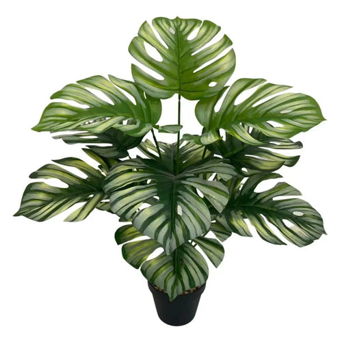 plantes artificielles grandes feuilles décoratives pour intérieur et bureau