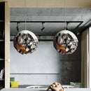 Irregular Planet Wabi Sabi LED Chandelier Restaurant Bedroom Model Room Lighting Creative Exhibition Hall Bar Decor Pendant Lamp