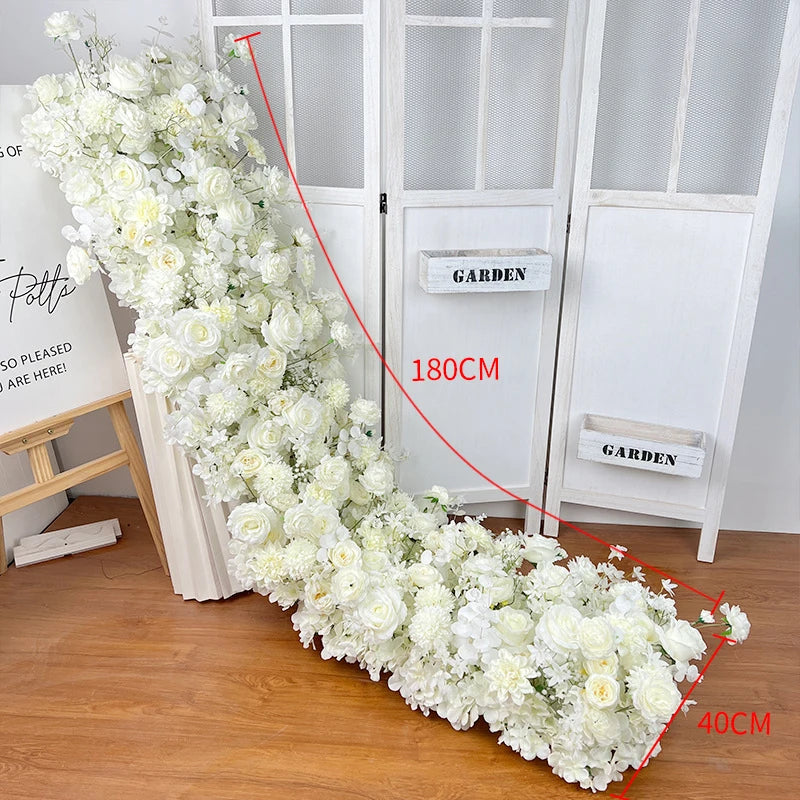 fleur d'hortensia artificielle pour décoration de mariage et fête - vue 12 sur 12