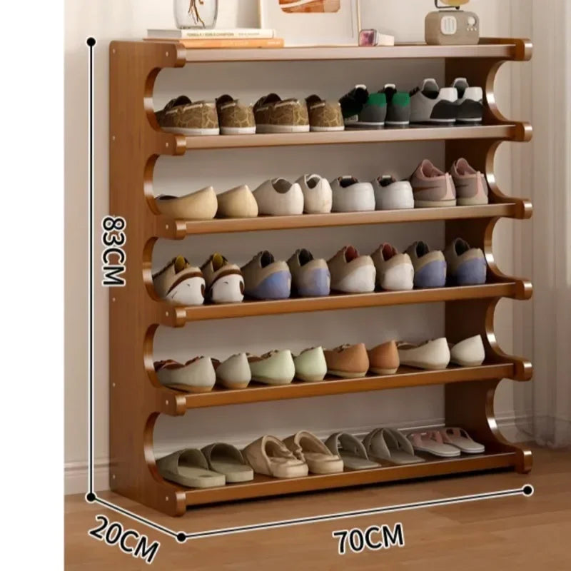 organisateur de chaussures à étagères peu encombrantes pour le rangement intérieur - vue 15 sur 18