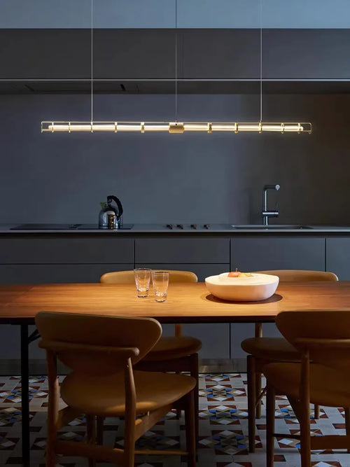 Modern PVC pendant light for elegant and minimalist interior décor - vue 2 sur 14
