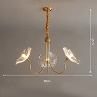 suspension moderne design nordique créatif floral élégant pour intérieur