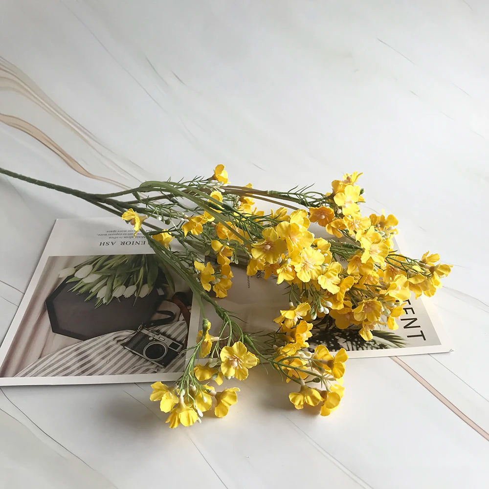 fleur artificielle étoile décoration douce et fraîcheur - vue 8 sur 15