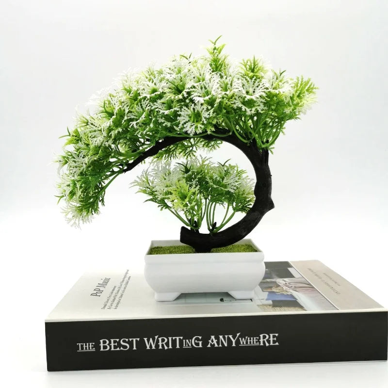 plantes artificielles bonsaï décoratif pour bureau et maison - vue 8 sur 9