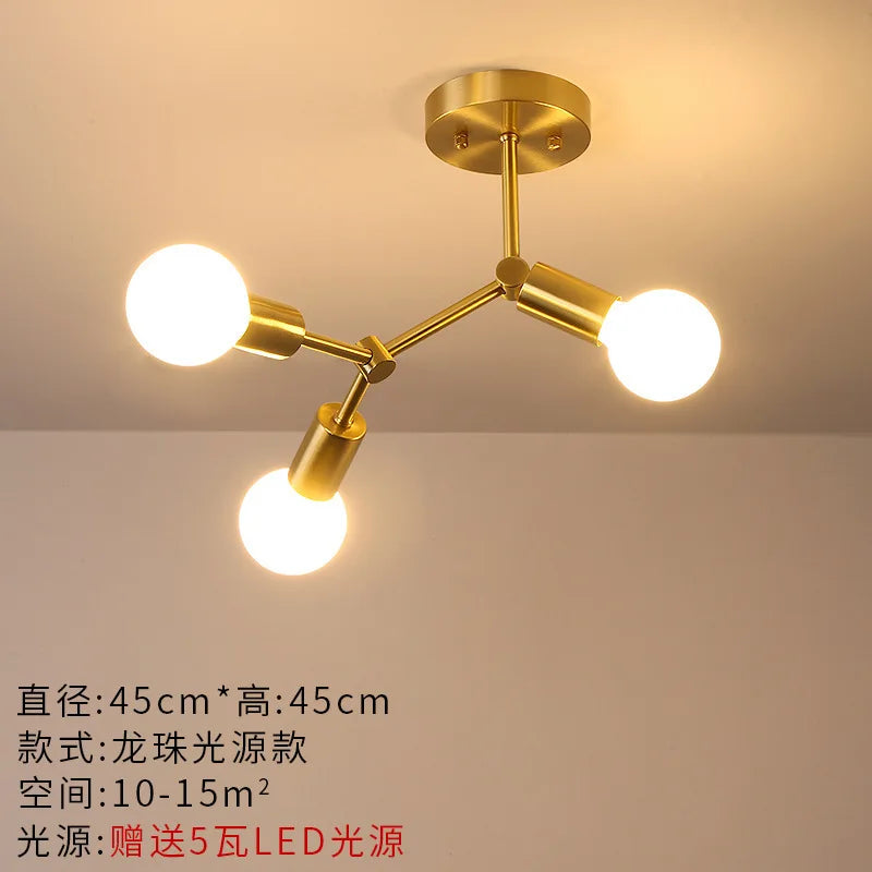 plafonnier lumineux pour décoration intérieure élégante et moderne - vue 7 sur 10