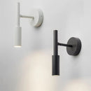 Minimalist nordic rotatable LED aluminium wall light