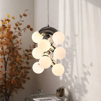 lustre moderne et créatif en forme de raisin style nordique vintage