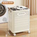 Foldable Laundry Basket, Large Capacity Mobile Laundry Basket,versatile and Durable,bedroom,bathroom,laundry Room, Snack Storage