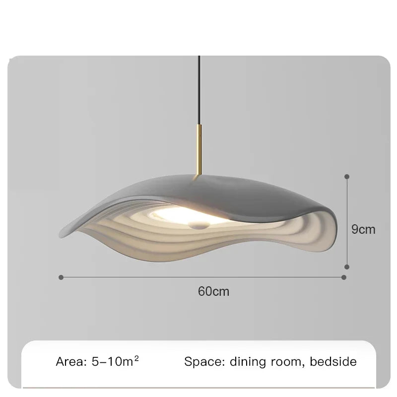 Italy Valentina Suspension Light Resin Pendant Lamp Celing Chandelier Hanging For Dining Room Kitchen Bar Bedroom Indoor - vue 9 sur 14