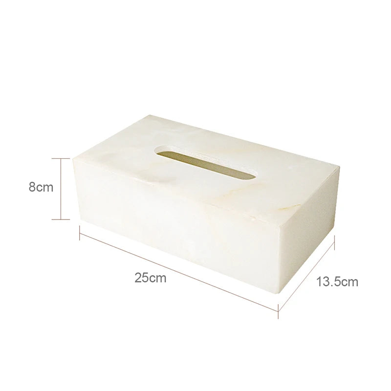 ensemble accessoires de salle de bain en marbre naturel luxe - vue 19 sur 23