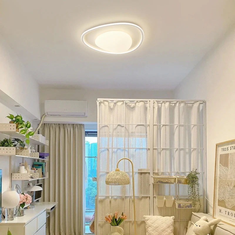 Modern minimalist LED ceiling light decorative indoor - vue 5 sur 9