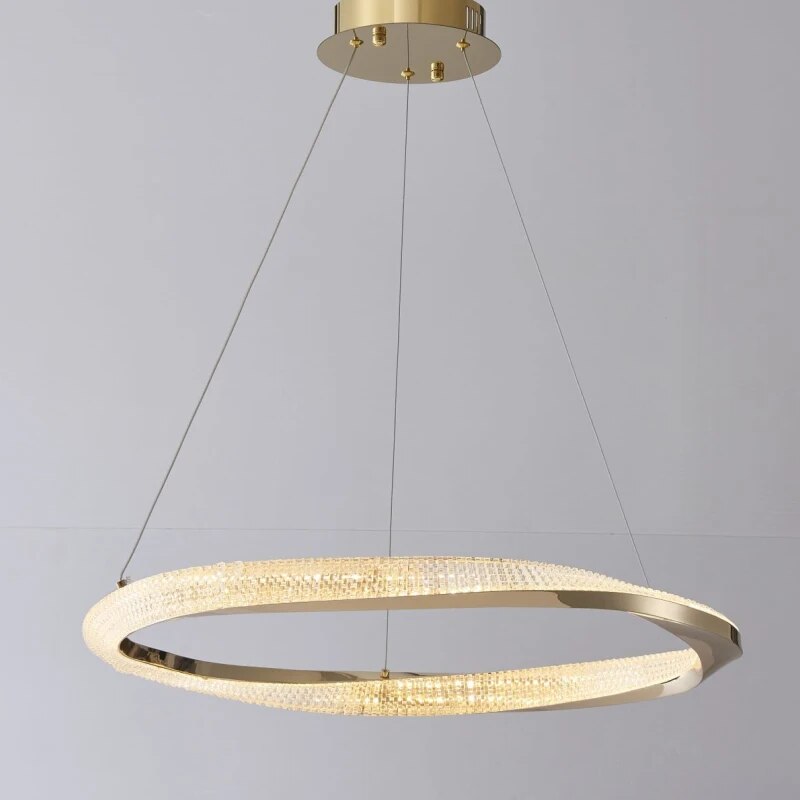 Lustre design salon minimaliste - vue 6 sur 12