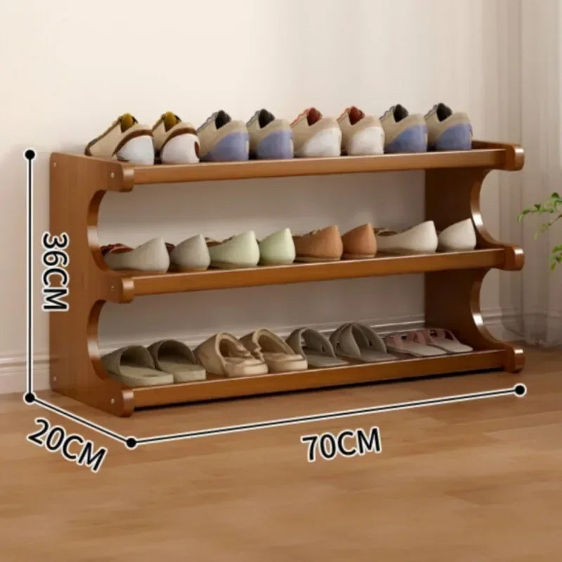 organisateur de chaussures à étagères peu encombrantes pour le rangement intérieur - vue 17 sur 18