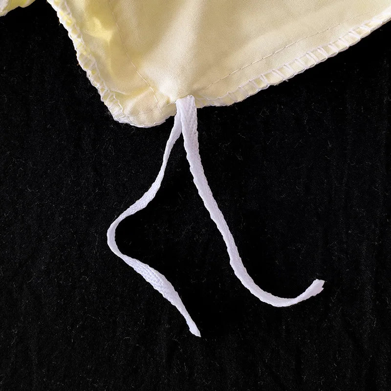 housse de couette simple en coton doux et respirant