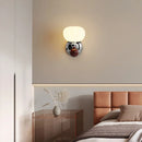applique murale led moderne en acrylique avec métal chromé modifiable
