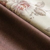 Rideau occultant floral élégant pour salon et chambre