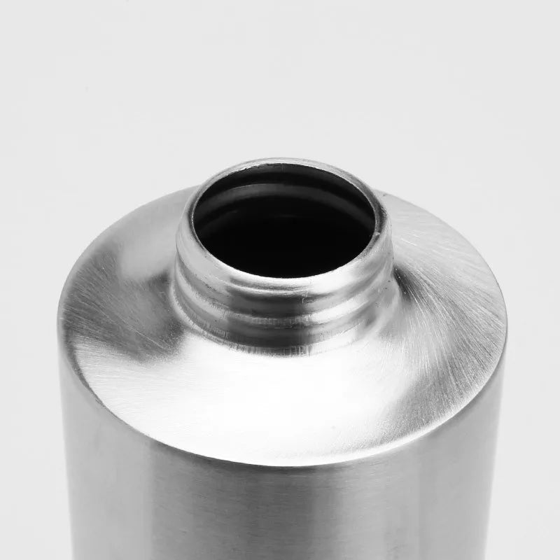 distributeur de savon liquide en acier inoxydable pour cuisine et salle de bain - vue 4 sur 9