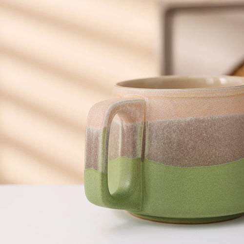 Mug ceramique porcelaine artisanal design elegant maison bureau