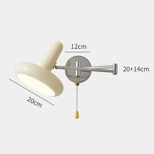 lampe à bascule rétractable créative nordique - vue 6 sur 11