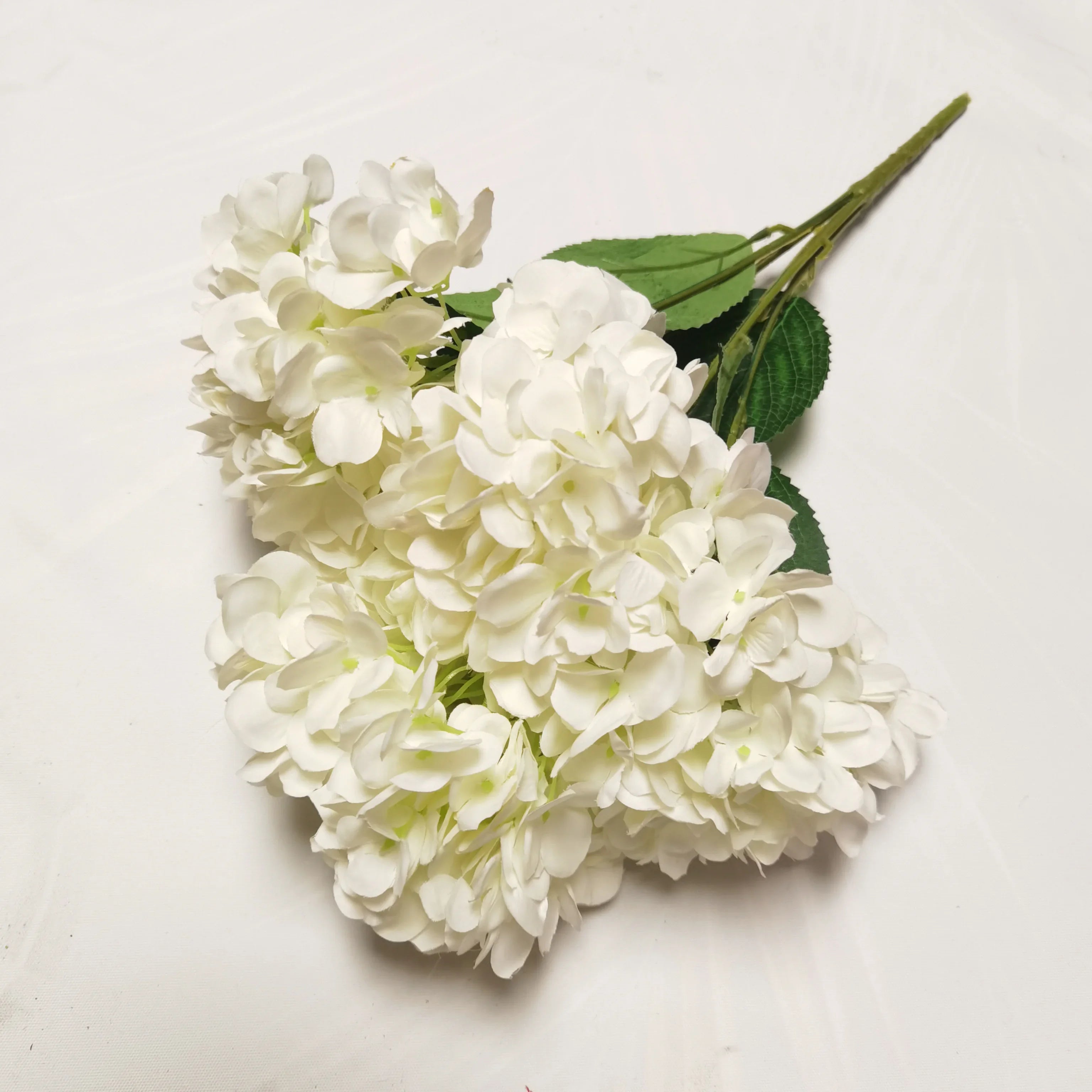 bouquets d'hortensias artificiels en soie pour décoration florale - vue 12 sur 12