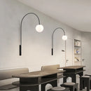 Minimalist Nordic glass wall light for modern decor