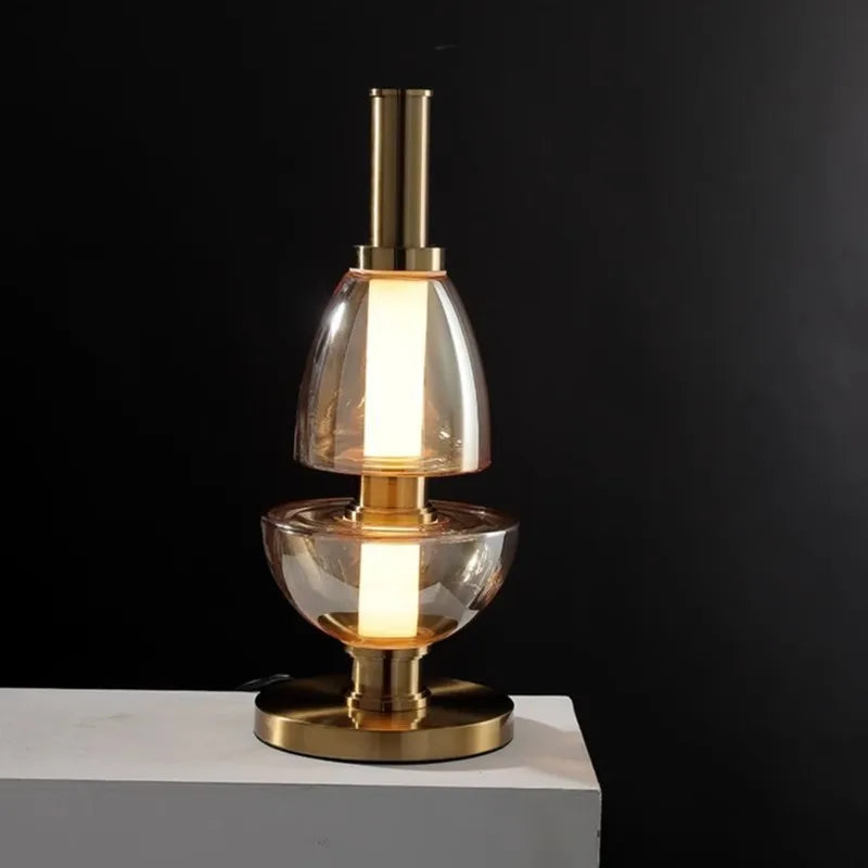 lustre moderne en verre design minimaliste pour restaurant et café