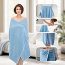 serviette de bain polaire corail extra large rapide